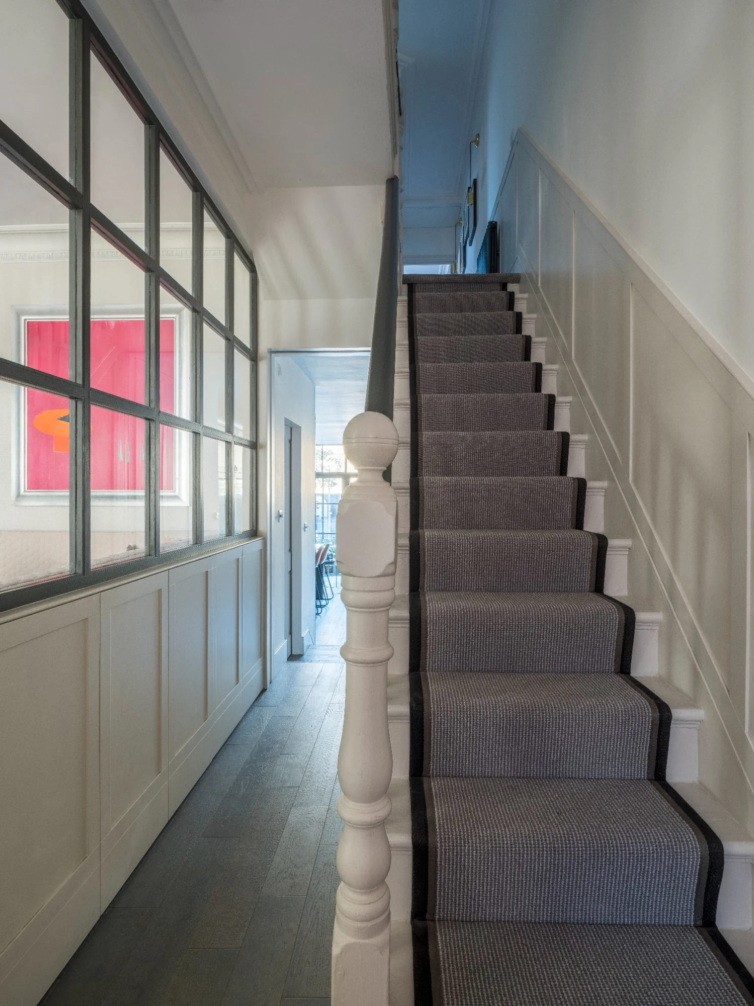 Clapham hallway and staircase.
