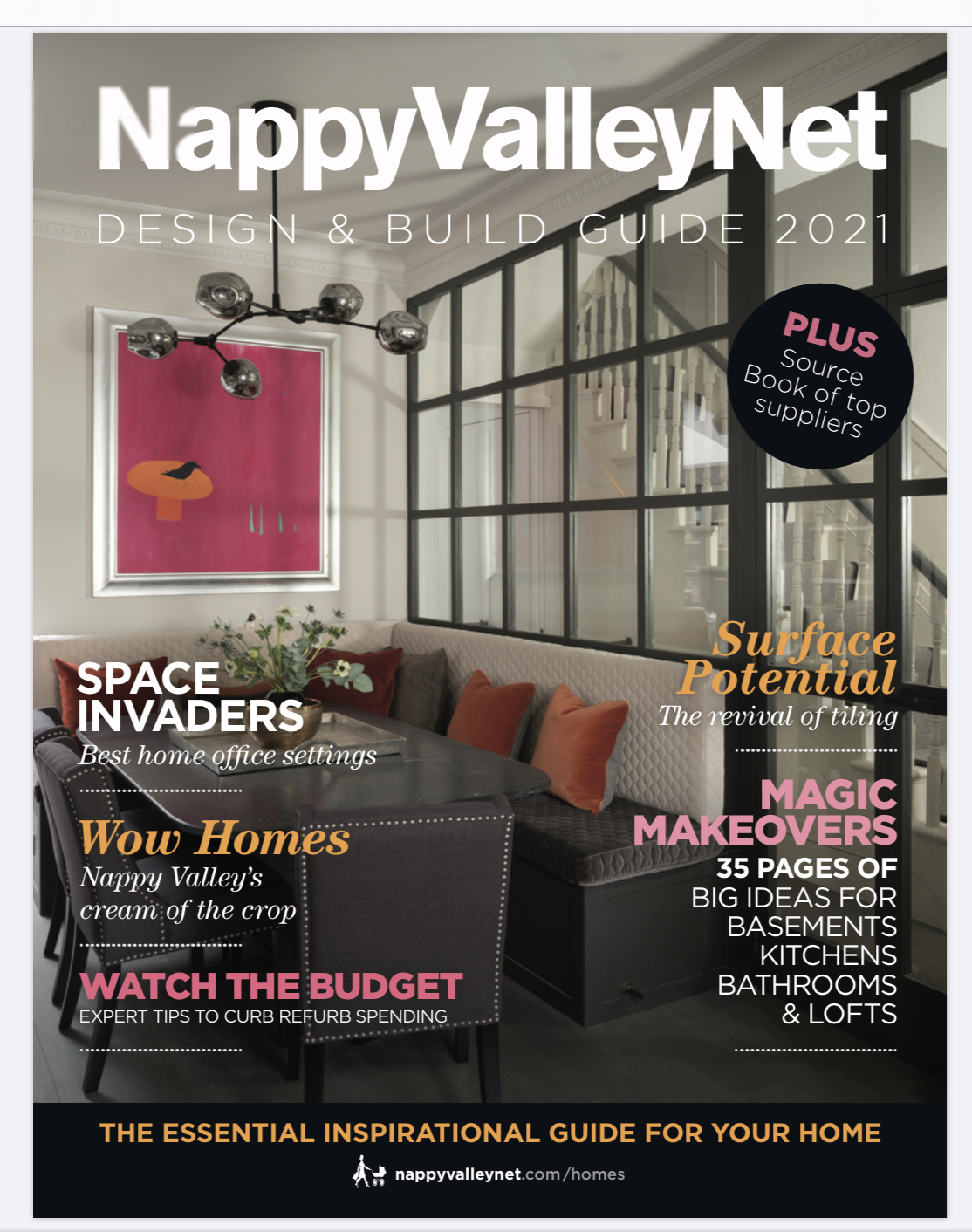NappyValleyNet Design & Build Guide 2021 cover featuring the Clapham home